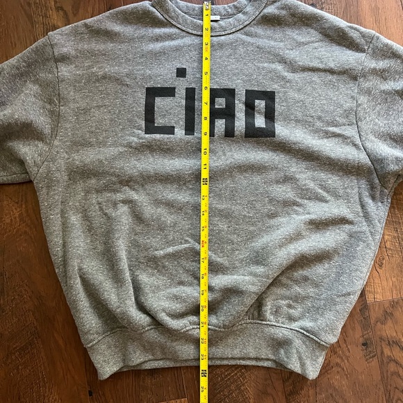 Clare V “Ciao” crew neck sweatshirt - Picture 6 of 7